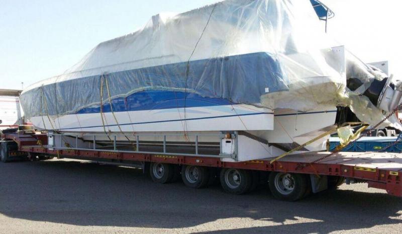 تقدم شركة لشحن جميع انواع القوارب واليخوت والمعدات البحريه