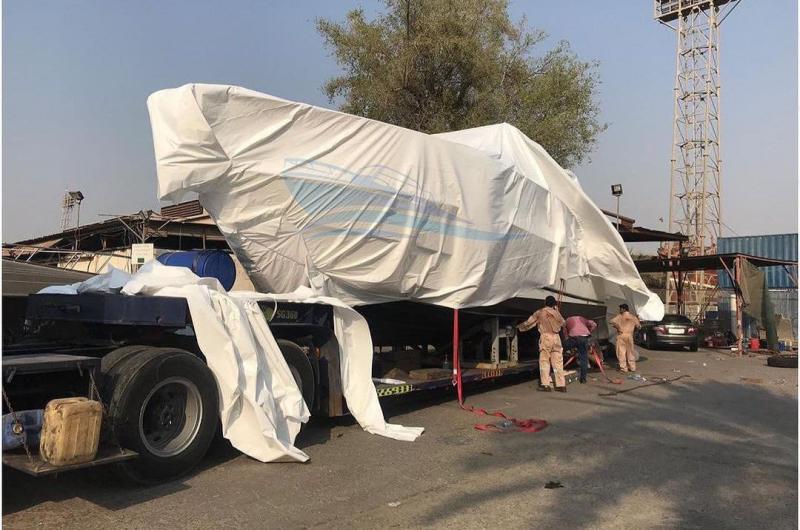 تقدم شركة لشحن جميع انواع القوارب واليخوت والمعدات البحريه