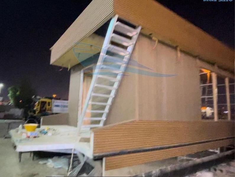 للبيع عوامة جديدة الالمنيوم عالية الجودة الحجم 10x3.6m بدون محركات