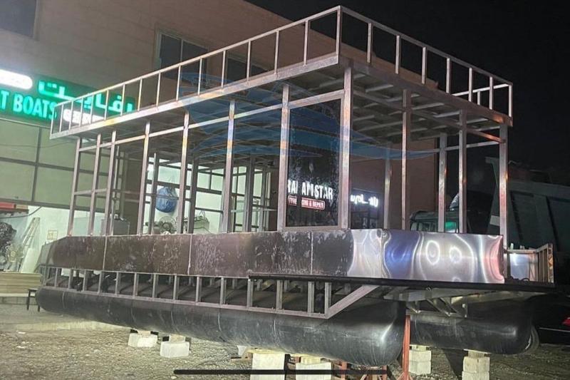 للبيع عوامة جديدة الالمنيوم عالية الجودة الحجم 10x3.6m بدون محركات