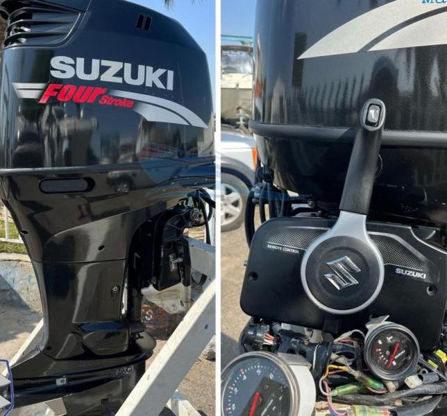 للبيع مكينة سوزوكي 175 hp فور ستروك موديل 2008 غير مبطلة