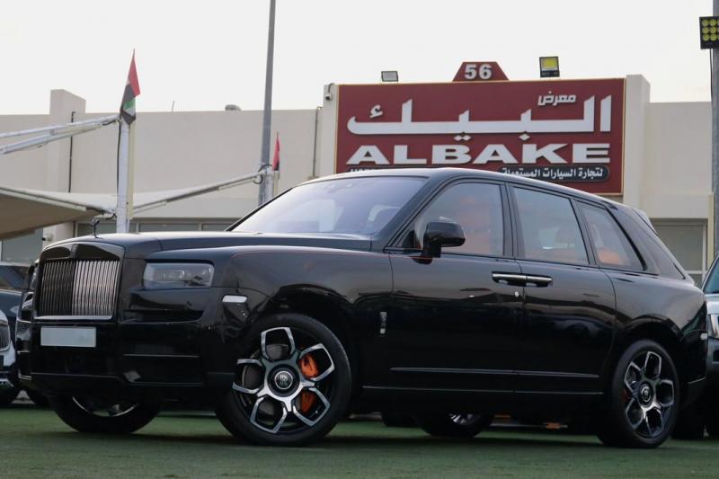 للبيع رولز رويس كولينان بلاك باج خليجي 2023 ضمان الوكالة V12