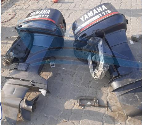 للبيع محركات يماهه للبيع مكنتين 115 2 استروك موديل 2005