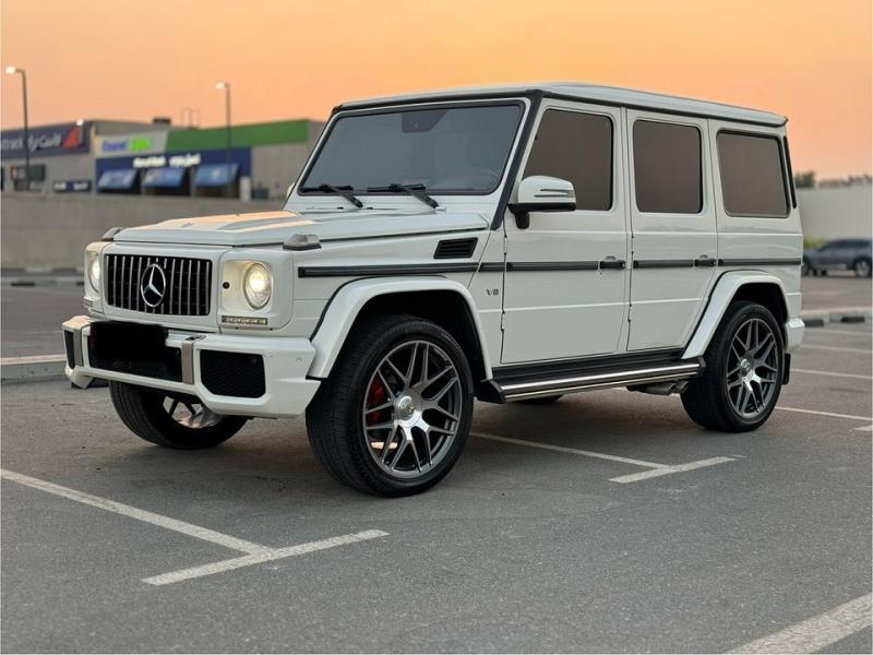 مرسيدس جي 500 موديل 2013 محول 63 خليجي