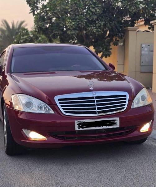 للبيع مرسيدس S550 L موديل 2007 فل اوبشن وارد اليابان أول مستخدم