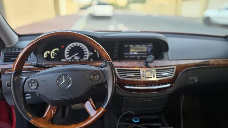 للبيع مرسيدس S550 L موديل 2007 فل اوبشن وارد اليابان أول مستخدم