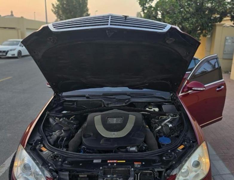للبيع مرسيدس S550 L موديل 2007 فل اوبشن وارد اليابان أول مستخدم