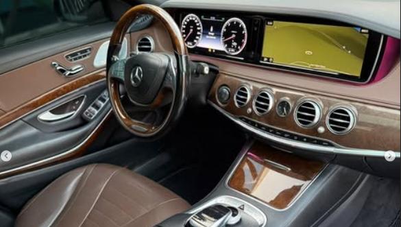 للبيع: مرسيدس S 400 لارج.. موديل 2015