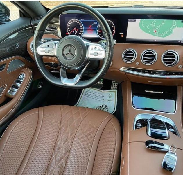 للبيع مرسيدس S560 خليجي قرقاش موديل 2018