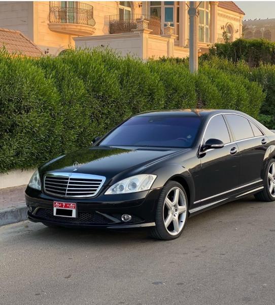 للبيع مرسيدس S550 لارج وارد اليابان AMG موديل 2007