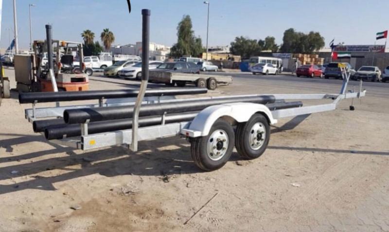 مطلوب تريله طراد 27 قدم