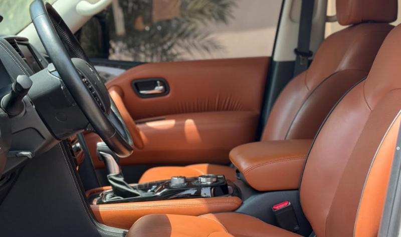 للبيع نيسان فل تيتانيوم V8 الماكينه الكبيرة مديل 2021 خليجي
