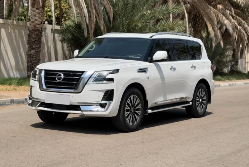 للبيع نيسان فل تيتانيوم V8 الماكينه الكبيرة مديل 2021 خليجي