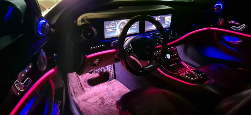 للبيع مرسيدس بنز E63s amg موديل 2018 فل أوبشن اول مالك في الدولة وارد أمريكا