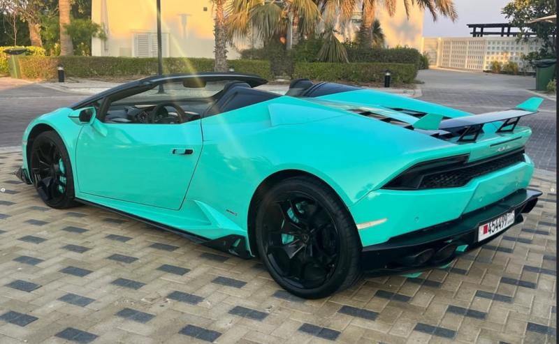 2018 Lamborghini Huracan Spyder LP 610-4 - GCC spec