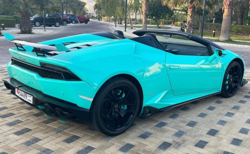 2018 Lamborghini Huracan Spyder LP 610-4 - GCC spec