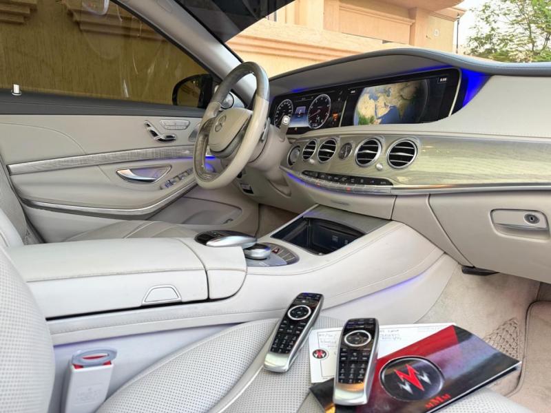 للبيع مرسيدس S500 وارد اليابان استخدام شخصي موديل 2017