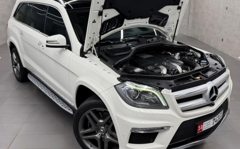 للبيع مرسيدس GL 500 AMG توين تيربو خليجي موديل 2013 AMG package