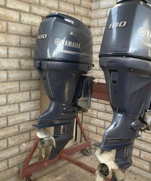 للبيع محركات ياماها مع كامل اغراضه بحالة ممتازة
