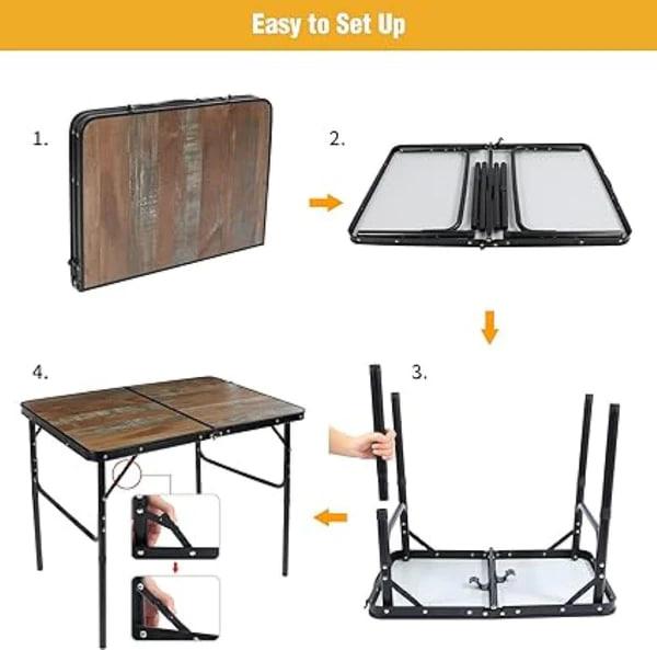 للبيع طاولة محمولة قابلة للتعديل من البوادي للوزام الرحلات والتخييم