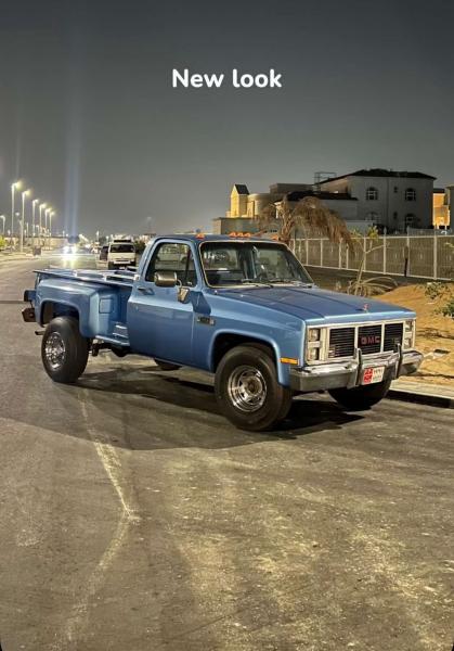 للبيع جمس بهبهاني موديل 1986 سنقل  محرك دينالي 6.0 قير اتوماتيك