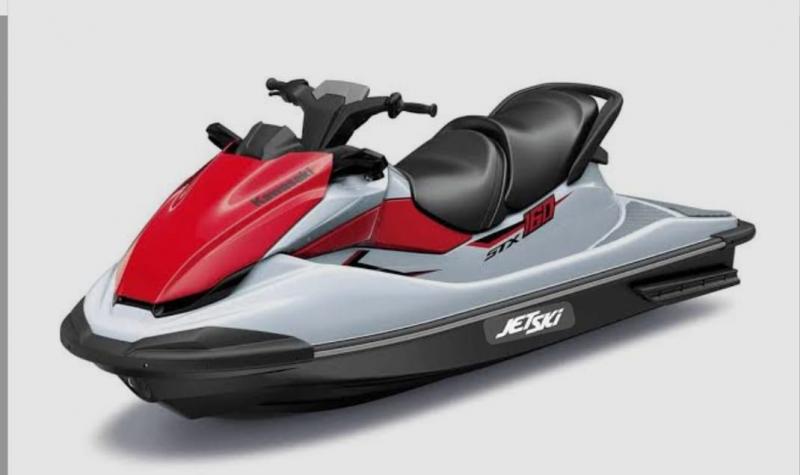 للبيت جت سكي كاواساكي stx160 1500cc  160 hp  جديد غير مستخدم بعده ف البوكس