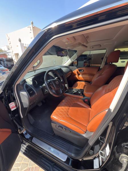 للبيع نيسان باترول بلاتينيوم 2020 فل اوبشن خليجي المكينه الكبيره 