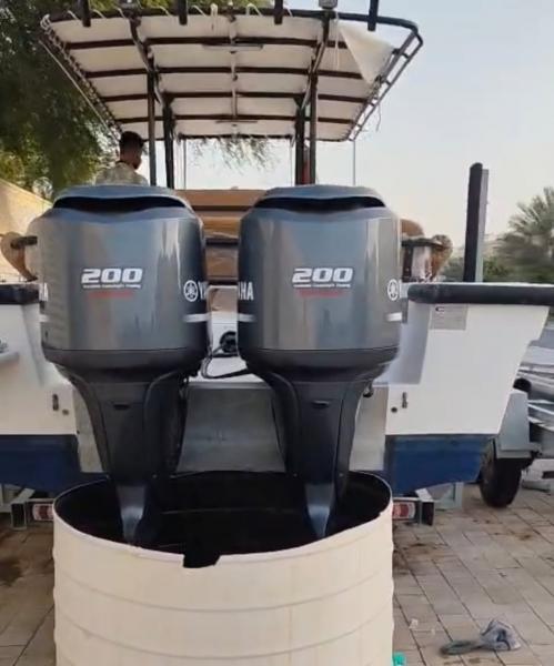 للبيع طراد موديل 2025 مع مكاين ياماها 200 حصان موديل 2025 