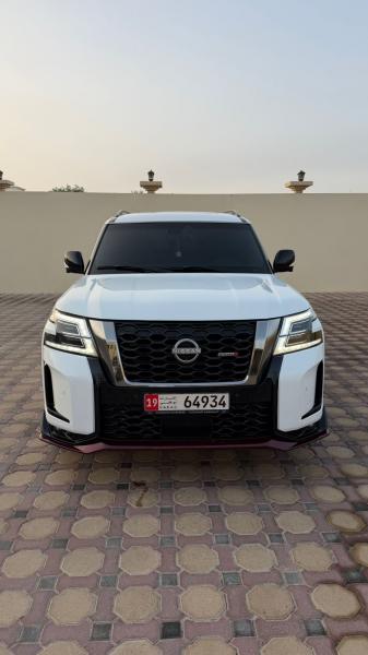 للبيع نيسان باترول بلاتينيوم موديل 2014 محول بالكامل نيسمو 2024 خليجي 