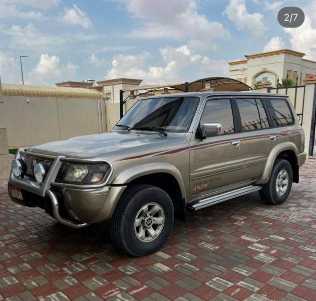 للبيع نيسان باترول موديل 1998 مكينه 4500 قير اوتوماتيك