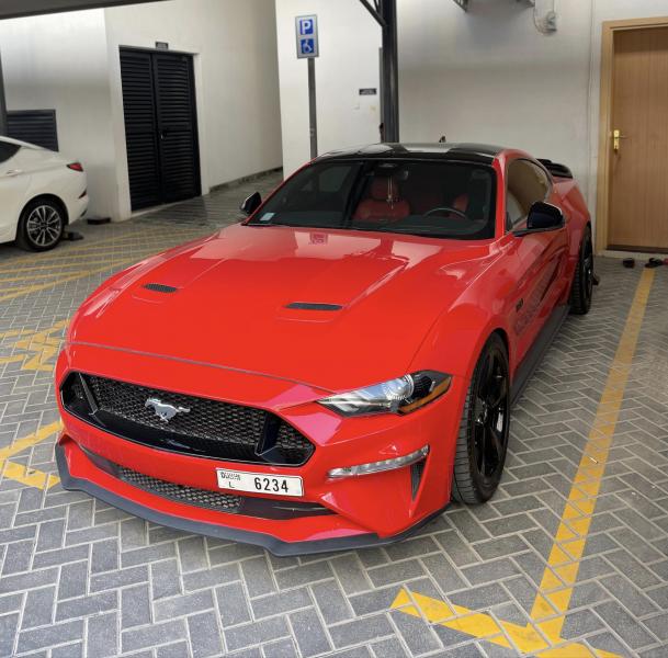 For sale Ford Mustang GT 2021 model (Al Tayer warranty )