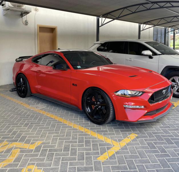 For sale Ford Mustang GT 2021 model (Al Tayer warranty )
