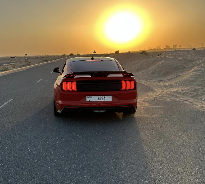 For sale Ford Mustang GT 2021 model (Al Tayer warranty )