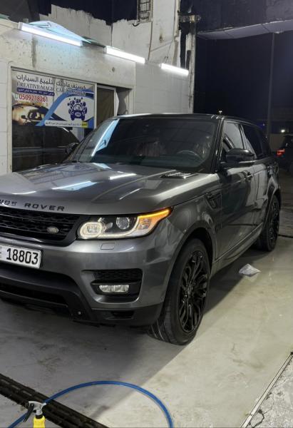 للبيع رنج روفر سبورت سوبر جارج V8 موديل 2014 خليجي