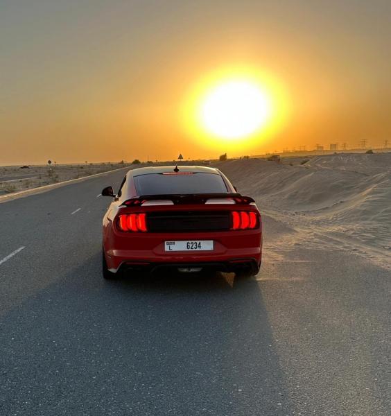 2021 Ford Mustang GT Race Red/Black Roof (Al Tayer)