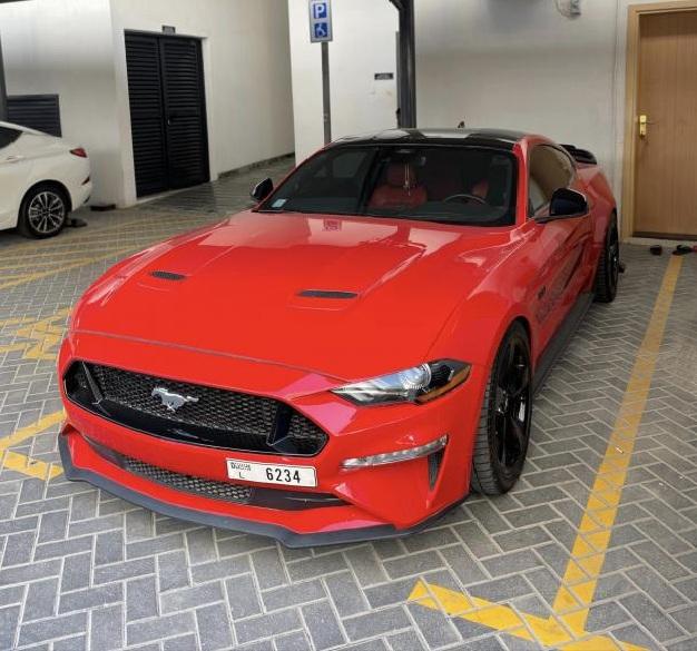 For sale Ford Mustang GT 2021 model (Al Tayer warranty )