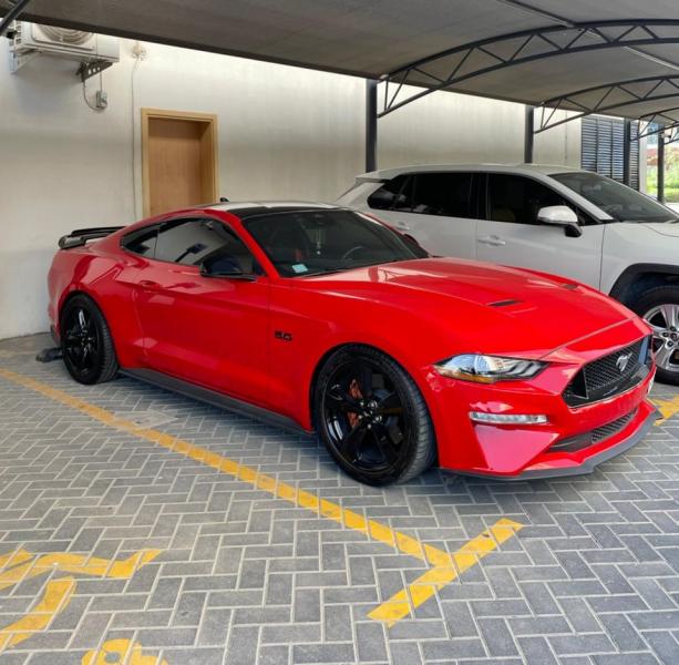 For sale Ford Mustang GT 2021 model (Al Tayer warranty )