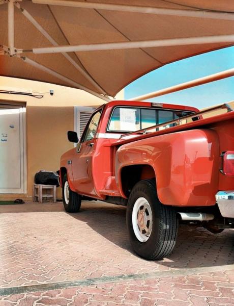 للبيع جمس بهبهاني موديل 1985 مكينه 454 قير عادي خليجي 