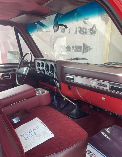 للبيع جمس بهبهاني موديل 1985 مكينه 454 قير عادي خليجي 