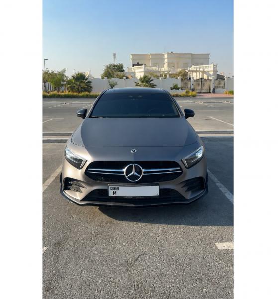 للبيع مرسيدس بنز A35 AMG 4MATIC موديل 2022 فل اوبشن خليجي تحت الضمان 