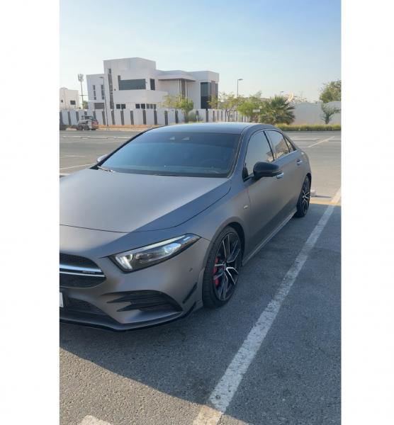 للبيع مرسيدس بنز A35 AMG 4MATIC موديل 2022 فل اوبشن خليجي تحت الضمان 