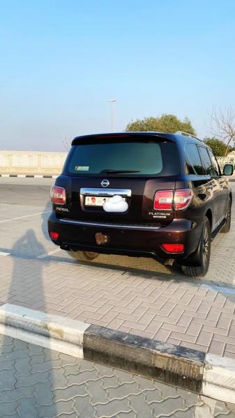 للبيع نيسان باترول بلاتينيوم موديل 2010 المكينة الصغيرة محول 2015 تحويل أصلي صبغة الوكاله