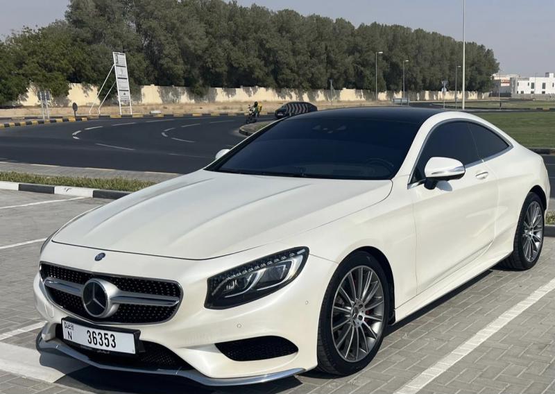 للبيع مرسيدس بنزS550 Coupe موديل 2015 فل اوبشن وارد اليابان 