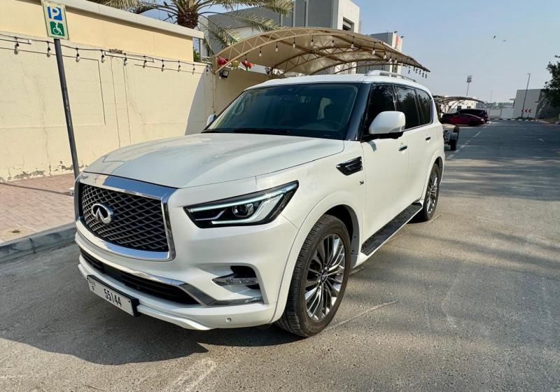 للبيع إنفنيتي QX80 موديل 2020 فل اوبشن خليجي 