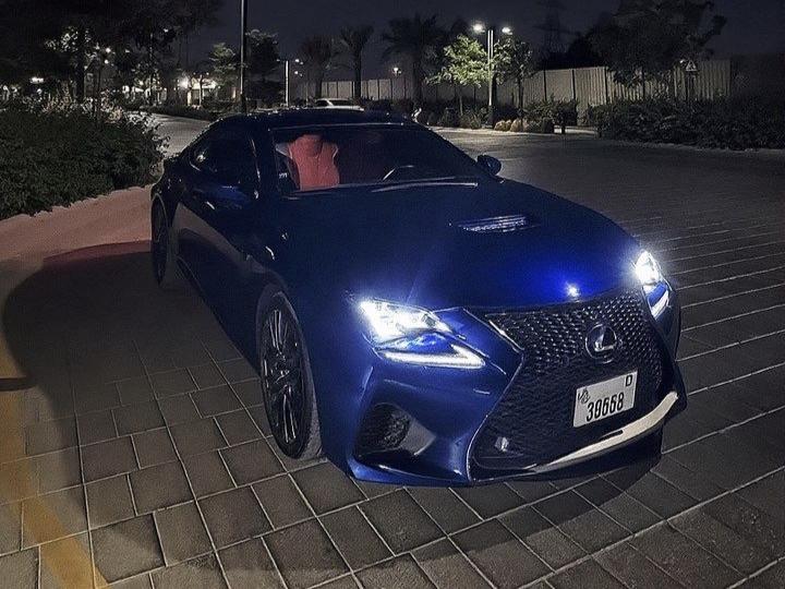 للبيع لكزس rc f أصلي موديل 2015 فل اوبشن خليجي