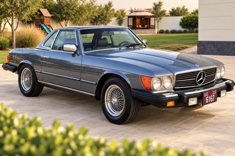 للبيع مرسيدس بنز SL 450 كلاسيك موديل  1977