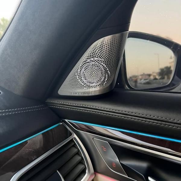 للبيع بي ام دبليو 750li twin turbo V8 موديل 2016 اعلى فئة فل ابشن عليها كت2021 خليجي تشيكات وكالة
